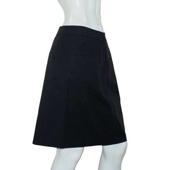 Jil Sander Navy collection Women's Pencil Skirt Black Size 36 Made in Italy - Picture 7 of 7